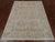Ivory 4' 0" X 5' 9" Turkish Oushak Handmade Wool Rug - Q14619