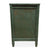Hand-Painted Green Floral Accent Cabinet - AC1001