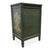 Hand-Painted Green Floral Accent Cabinet - AC1001