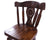 Reclaimed Wood Bar & Counter Stool - Handcarved Back Sunflower - BS113