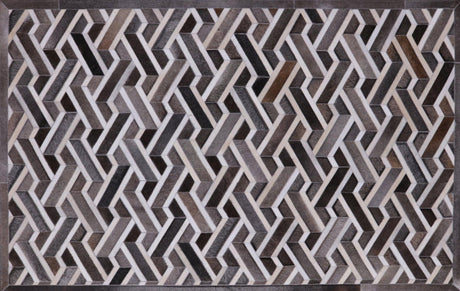 Patchwork Cowhide Hand Stitched Area Rug - Manhattan Rugs