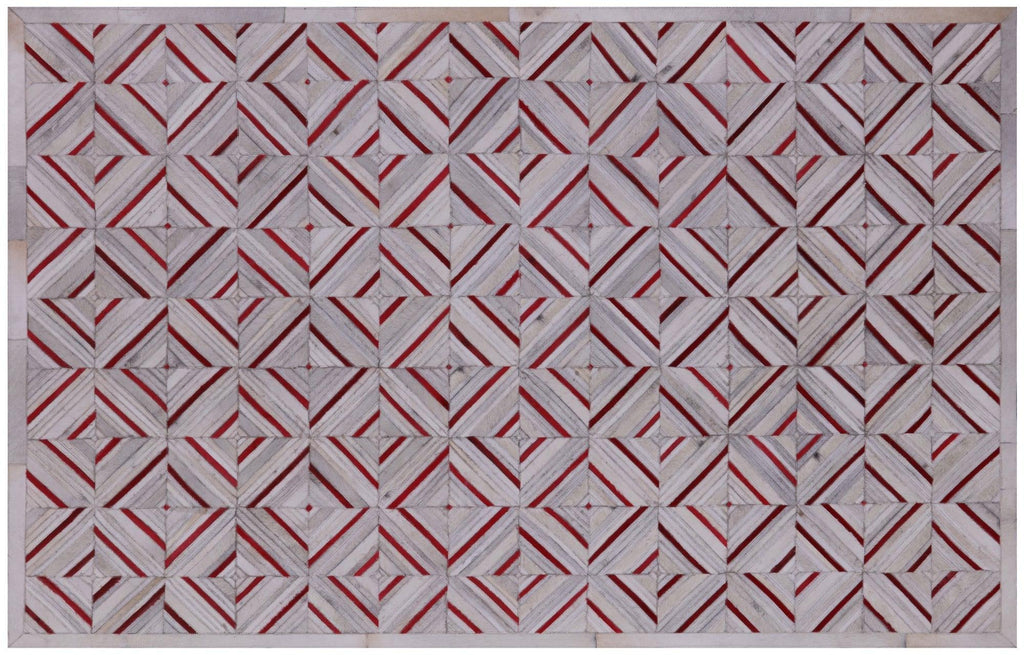 Hand Stitched Cowhide Area Rug - Manhattan Rugs