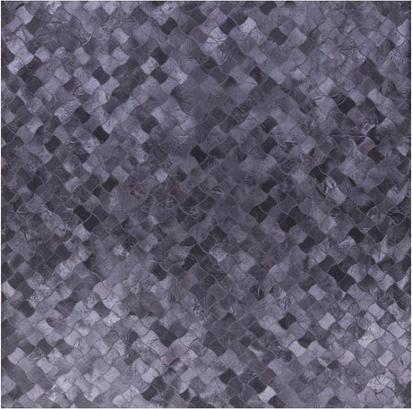 Square Natural Cowhide Hand Stitched Rug - Manhattan Rugs