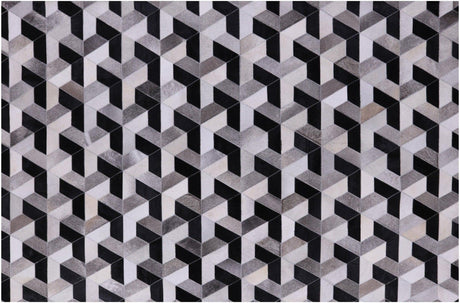 Hand Stitched Natural Cowhide Rug - Manhattan Rugs