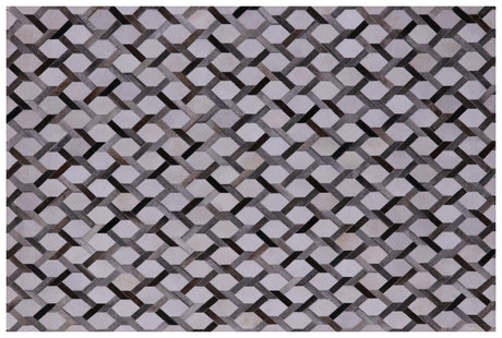 Natural Cowhide Hand Stitched Rug - Manhattan Rugs