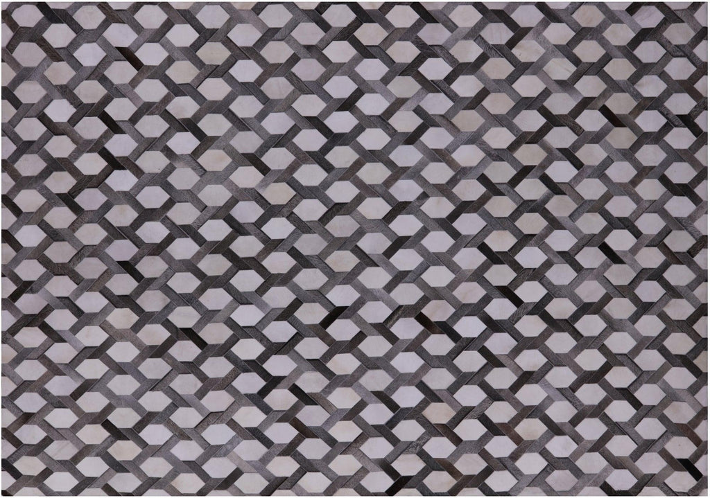 Hand Stitched Natural Cowhide Rug - Manhattan Rugs