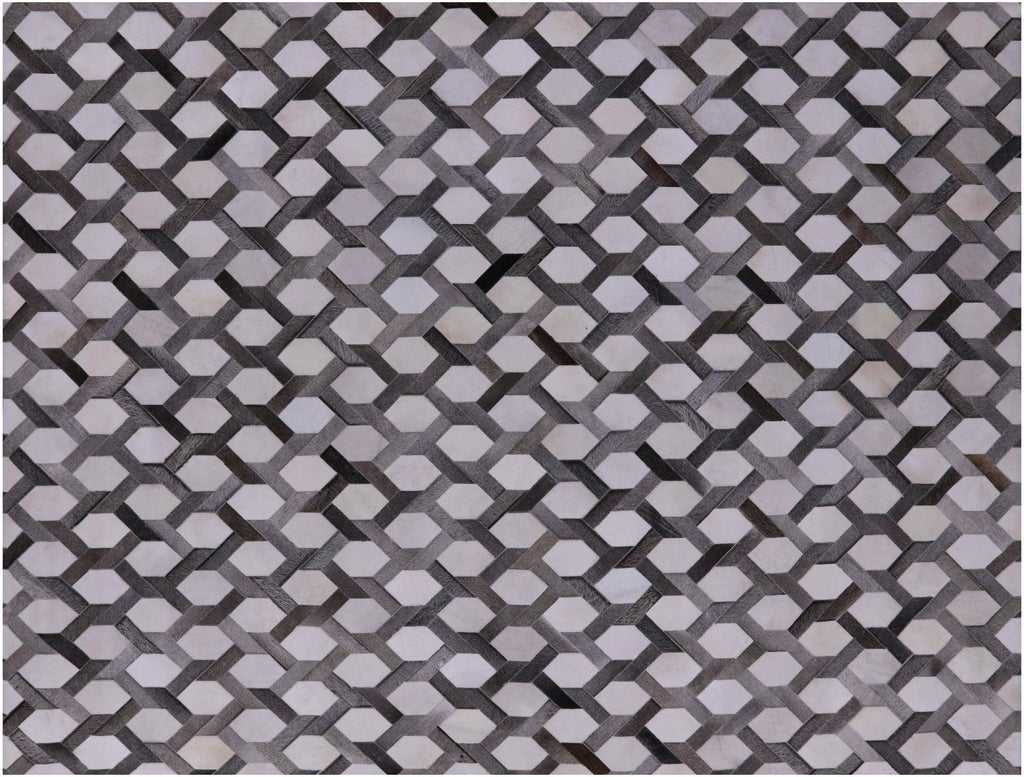 Natural Cowhide Hand Stitched Rug - Manhattan Rugs