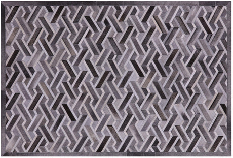 Natural Cowhide Hand Stitched Rug - Manhattan Rugs