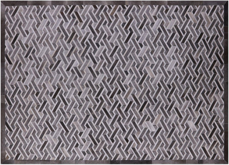 Hand Stitched Natural Cowhide Rug - Manhattan Rugs