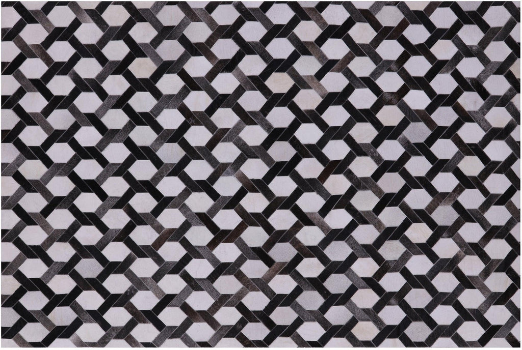 Hand Stitched Natural Cowhide Rug - Manhattan Rugs