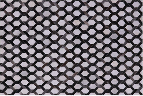 Hand Stitched Natural Cowhide Rug - Manhattan Rugs