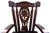 Reclaimed Wood Chair Handcarved Back Sunflower Removable Hair-On Cowhide Pillow - C168-CP