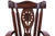 Reclaimed Wood Chair Handcarved Back Sunflower Removable Hair-On Cowhide Pillow - C182-CP