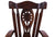 Reclaimed Wood Chair Handcarved Back Sunflower Removable Hair-On Cowhide Pillow - C184-CP