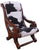 Reclaimed Wood Hair-On Cowhide Handcrafted Chair - C191-FC