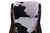 Reclaimed Wood Hair-On Cowhide Handcrafted Chair - C191-FC