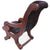 Reclaimed Wood Hair-On Cowhide Handcrafted Chair - C192-FC