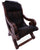 Reclaimed Wood Hair-On Cowhide Handcrafted Chair - C192-FC