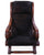 Reclaimed Wood Hair-On Cowhide Handcrafted Chair - C198-FC