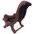 Reclaimed Wood Hair-On Cowhide Handcrafted Chair - C198-FC