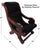 Reclaimed Wood Hair-On Cowhide Handcrafted Chair - C198-FC