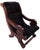 Reclaimed Wood Hair-On Cowhide Handcrafted Chair - C198-FC