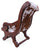 Reclaimed Wood Hair-On Cowhide Handcrafted Chair - C200-FC