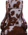 Reclaimed Wood Hair-On Cowhide Handcrafted Chair - C200-FC