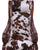 Reclaimed Wood Hair-On Cowhide Handcrafted Chair - C201-FC