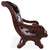 Reclaimed Wood Hair-On Cowhide Handcrafted Chair - C201-FC