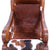 Reclaimed Wood Hair-On Cowhide Handcrafted Chair - C203-FC