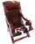 Reclaimed Wood Hair-On Cowhide Handcrafted Chair - C203-FC