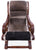 Reclaimed Wood Hair-On Cowhide Handcrafted Chair - C204-FC