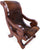 Reclaimed Wood Hair-On Cowhide Handcrafted Chair - C207-FC