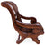 Reclaimed Wood Hair-On Cowhide Handcrafted Chair - C207-FC