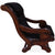Reclaimed Wood Hair-On Cowhide Handcrafted Chair - C209-FC