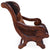 Reclaimed Wood Hair-On Cowhide Handcrafted Chair - C211-FC