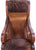 Reclaimed Wood Hair-On Cowhide Handcrafted Chair - C211-FC