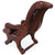 Reclaimed Wood Hair-On Cowhide Handcrafted Chair - C211-FC
