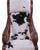 Reclaimed Wood Hair-On Cowhide Handcrafted Chair - C212-FC