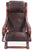 Reclaimed Wood Hair-On Cowhide Handcrafted Chair - C213-FC