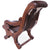 Reclaimed Wood Hair-On Cowhide Handcrafted Chair - C213-FC
