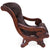 Reclaimed Wood Hair-On Cowhide Handcrafted Chair - C213-FC