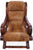 Reclaimed Wood Hair-On Cowhide Handcrafted Chair - C214-FC