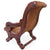 Reclaimed Wood Hair-On Cowhide Handcrafted Chair - C214-FC