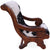 Reclaimed Wood Hair-On Cowhide Handcrafted Chair - C215-FC
