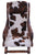 Reclaimed Wood Hair-On Cowhide Handcrafted Chair - C217-FC