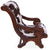 Reclaimed Wood Hair-On Cowhide Handcrafted Chair - C217-FC
