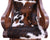 Reclaimed Wood Hair-On Cowhide Handcrafted Chair - C219-FC