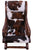 Reclaimed Wood Hair-On Cowhide Handcrafted Chair - C219-FC